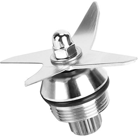 Tbest Vm0109 Messer, Ersatzteile, Messerblock 102981, Ersatzteile, Zubehör Edelstahl 4-Blatt-Mixer-Klingen-Baugruppe Ersatzzubehörteile Passend Für 1195