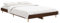 vidaXL Bettgestell Braun Eichen-Optik 120x190 cm Holzwerkstoff