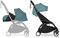 BABYZEN YOYO2 Kompletter Kinderwagen - Inklusive YOYO 0+ Neugeborenen Set (Aqua), Kinderwagengestell (Black) & 6+ Textilset (Aqua) - für Kleinkinder bis 22 kg