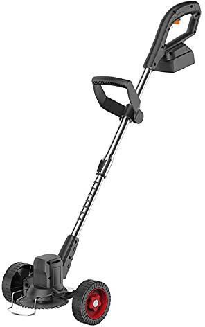 VEETHI Batterie Tondeuse à Gazon électrique désherbant 21V Tondeuse à Gazon électrique Tondeuse à Gazon électrique Tondeuse à Gazon désherbant à Roues zhengzilu