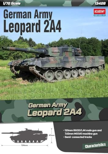 Academy 493428 1/72 Leopard 2A4, Geformte Farbe