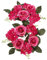 STOBAZA Künstlicher Blumenkranz-kerzenständer Dekorative Hochzeitstischdekoration Home-Party-bankett-