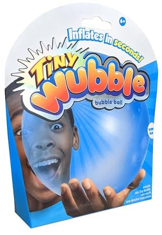 Wubble Tiny Bubble Ball - Assorted Colours | Looks Like a Bubble, Plays Like a Ball! | Inflates In Seconds | No Pump Needed | Outdoor Garden Toys | Ages 6+