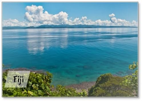 Kühlschrankmagnet Blue Waters of Fiji
