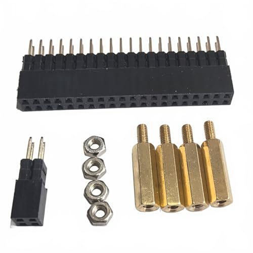 DSLRKIT 13,5 mm GPIO und PoE Pin Header Höhenerhöhung Extender für Raspberry Pi 5 4B 3B+ 3B (5 Stück)
