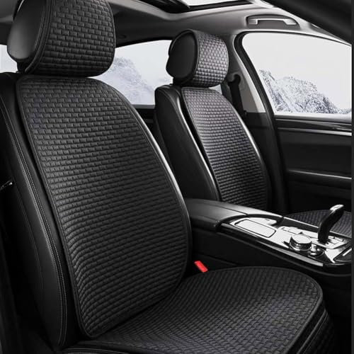 AXOEECF 4 teiliges Autositzbezüge, Für BMW 1 Series 118d, Vordersitze und Kopfstützenbezügen, Auto-Innenzubehör, Wasserdichtes,B