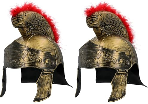 Boland 01443 - Römerhelm für Faschingskostüme, Kopfbedeckung für Märchenkostüm, Karneval und Mottoparty