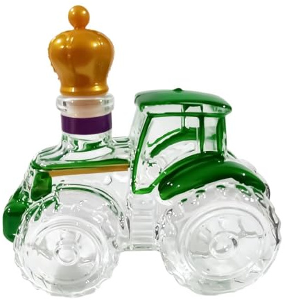 Tractor Whiskey Bottle - Semi Truck Glass Whiskey Bottle,Funny Home Bar | Empty Liquor Bottles for Alcohol Bourbon Tequila Vodka Brandy Office Bar Men Dad Birthday