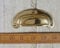 HARDWARE FOR YOU LTD Solid Brass Lip Cup Pull Drawer Door Handle