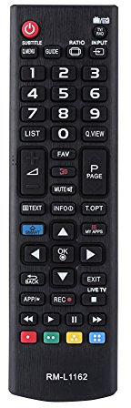 ASHATA Control Remoto Universal,Controlador Remoto de Repuesto para LCD TV,Mando a Distancia para Smart TV