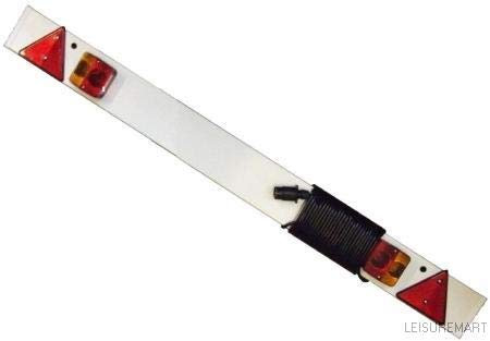 leisure MART Trailer Light Board 4ft 6 Inch Wide with 6m Cable Part no. LMX504