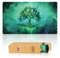 Paramint Forest Ethereal Mana (Genähte Kanten) - MTG Spielmatte - Kompatibel mit Magic: The Gathering Spielmatten - Spielen Sie MTG, YuGiOh, TCG - Spielmatten mit originellen Designs