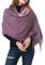 MEANBEAUTY Damen-Schal Doppelseite Kaschmir-Gefühl Schal warm Winter Pashmina Hochzeit Party Wickeltuch große Deckenschals-Rosa+Lila