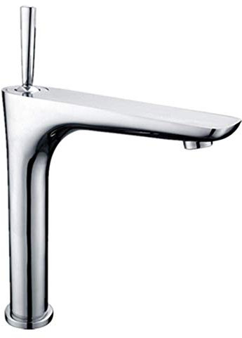 SINGID Miscelatore monocomando tradizionale per lavabo alto Cucina Bagno, Miscelatore monocomando per lavabo monocomando guardaroba (Dimensioni: H34cm)