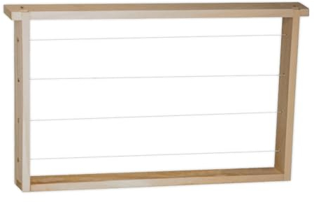 Imkado 30x DNM (Deutsch Normal Maß) Rähmchen, Gerade Seitenteile - aus Lindenholz, montiert, mit Edelstahldraht gedrahtet