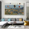 Wanddeko Wohnzimmer Istanbul Türkei Heißluftballon Leinwand Gemälde Landschaft Posterdrucke und Poster Wand Bilder Bild Wohnzimmer Wohnkultur 50x70cm Ohne Rahmen