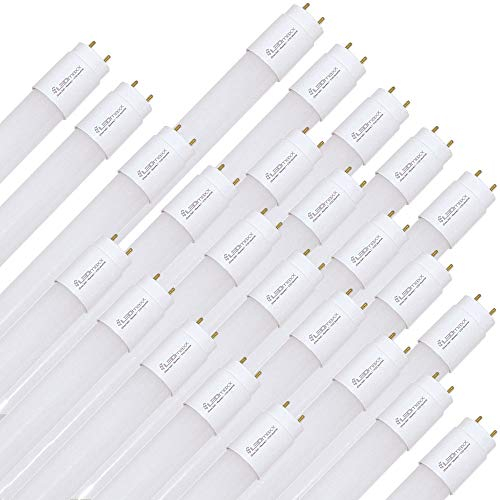 NCC-Licht 25 x LED Leuchtmittel T8 Röhre 74cm 10W G13 1000lm 840 Neutralweiß 4000K inklusive Starter