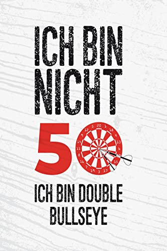 Ontrada Wooden Sign 20 x 30 cm Dart Bin Nicht 50 Double Bullseye Wood Sign