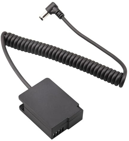 Camera Power Adapter Kit DMW-BLC12 Dummy Battery DC Coupler Cable for Panasonic G85 G7 FZ300