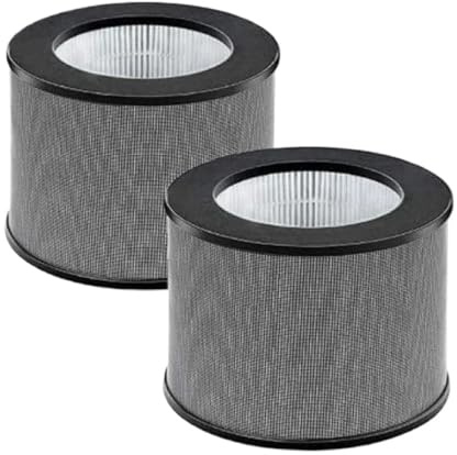 2 Stück Luftreiniger-Ersatzfilter, Kompatibel Mit TaoTronics, TT-AP006