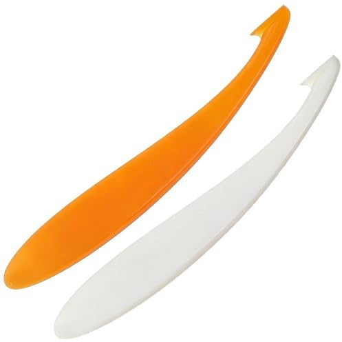 Wcawnlt 2 Stück Orangenschäler Schäle Zubehör Apfelsinenschäler 15cm Sparschäler Zestenreißer Zestenschäler Ersatzteil Set Orange Weiß Für Küche Haushalt Zitrusfrüchte