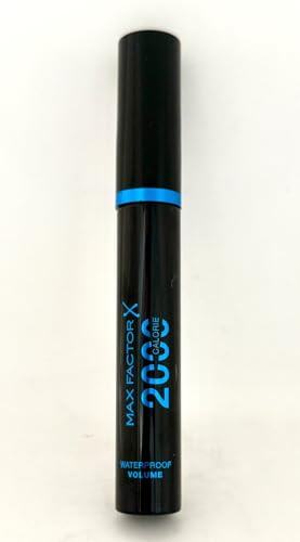 Max Factor 2000 Calorie Waterproof Mascara, Wasserfest, 9ml - Black/Brown