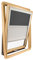 Avosdim, Rollo für Dachfenster ähnlich und Vélux-kompatibel, Duo Verdunkelung und Dimmer, für 304, WeiÃŸ - Anthrazitgrau