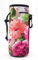 BASELIFE Tragetasche für Wasserflasche, isoliertes Neopren, Schutzhülle ideal für Edelstahl- und Kunststoffflaschen, 0,6 l oder 0,75 l (Blumenmuster)