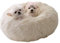 Lamzoom - Deluxe-Haustierbett für Katzen und kleine bis mittelgroße Hunde. Kuschelig mit weichem Kissen. Rund oder oval Nisthöhle/Bett für Haustiere (Katzen und kleine Hunde) in Doughnut-Form.