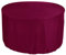 KaufPirat Premium Abdeckplane Rund Ø 120x90 cm Sonneninsel Gartenmöbel Gartentisch Hülle Abdeckung Haube Schutzhülle Abdeckhaube 6.000 mm Wasserbeständigkeit Bordeaux