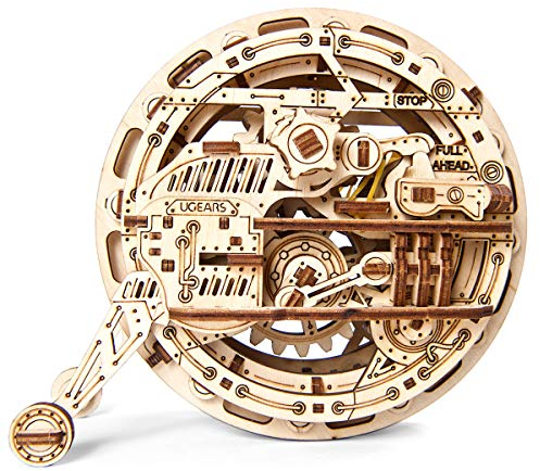 UGEARS Monowheel - Kit de Puzzles 3D Cadeau Fête des Pères Modèles Mécaniques Puzzle en Bois Casse-tête Kits de Construction pour Adultes et Adolescents | DIY Puzzle Learning Building Set Kit