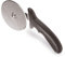 Pizzaschneider - Zerteilt Pizza mühelos in servierfähige Stücke - Pizzaroller mit XXL Schneiderad aus Edelstahl - Handlicher Pizza Cutter mit Fingerschutz