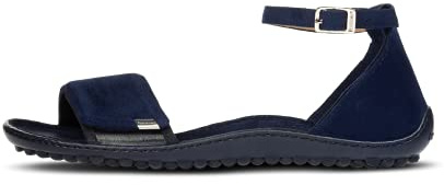 leguano jara – leichte Barfußsandale für Damen (dunkelblau, Numeric_43)