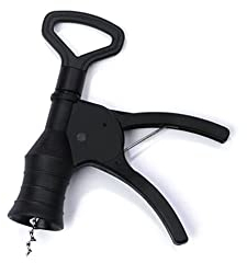 RucBicchieri Cavatappi JUNIOR 2N Brevettato, in Acciaio ad alto tenore di carbonio e fibra di vetro, leggero nei materiali ma resistente, per bottiglie con il tappo raso
