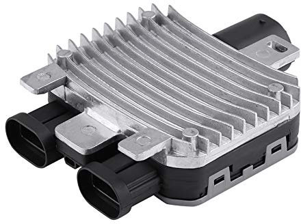 Radiatori Ventola di Raffreddamento Modulo, Centralina Ventole Raffreddamento Motore Controllo unità Resistenza Ventola per Freelander II Range Evoque Rover 7T438C609BA 7G919A819AA