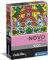 Clementoni - 39757 - Novo Art Series - Keith Haring, Puzzle 1000 Teile Für Erwachsene Und Kinder 10 Jahren, Geschicklichkeitsspiel Für Die Ganze Familie