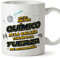 MUGFFINS Tazas para QUÍMICO hombre - En Español - Mejor de la Galaxia Cuando Fuerza me Acompaña - 11 oz / 330 ml - Regalo original y divertido