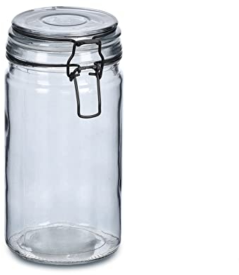 Vorratsglas grau mit Bügelverschluss 750 ml Zeller Present Vorratsglas grau mit Bügelverschluss 750 ml Zeller