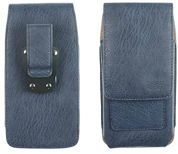 caseroxx Handy Outdoor Tasche passend für Emporia Smart 6 mit abnehmbaren und drehbaren Gürtelclip in blau
