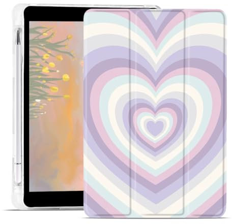 JOYLAND Schutzhülle für iPad Air 4 2020 / iPad Air 5 2022 mit Stifthalter, modisch, faltbar, Smart Stand Back Cover, Auto Wake/Sleep, stoßfest, Schutzhülle für iCase