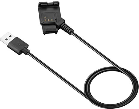 SCHAAN USB Cable de Carga de la sincronización de Datos del Cargador rápido for la cámara Deportiva Apta for Garmin VIRB Xe GPS Cable de alimentación