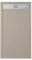 FRASCIO Receveur de douche 90 x 160 cm avec grille latérale Line Slim Moka Ral 1001 en résine synthétique et poudre de marbre avec bonde offerte