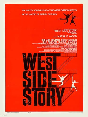 onthewall Filmposter West Side Story, 30 x 40 cm, Kunstdruck