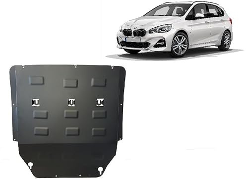 Scut Protection Stahl Unterfahrschutz für motor kompatibel mit BMW X1 F48 (2015-2022) Scut Protection
