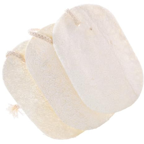 Vaguelly 3stücke Luffa-spülschwamm Küchenreinigungs-luffa Natürlicher Reinigungswerkzeug Küchenbürste Geschirrspülwerkzeug Küchenbedarf Küchenreinigungsschwamm