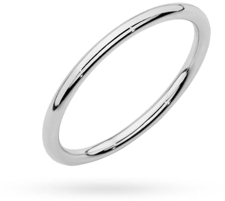MARKO Ring 925 Damen & Herren – Schlichte Eleganz als Ehering oder Schmuckring | Gold oder Silber | Geschenkbox inklusive