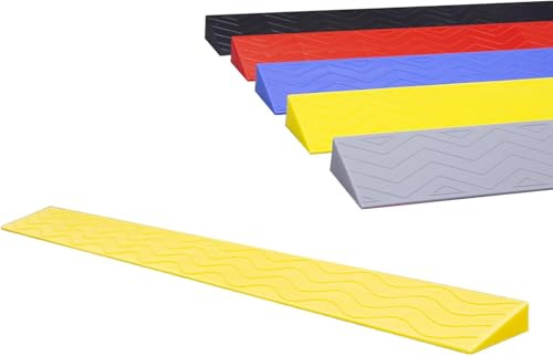 Adjustable Washing Machine Base 29-32cm, 4 Legs, 300kg Capacity, Mini Fridge Stand, Pull-out Adjustable Appliance Stand for Refrigerator, Washer, Dryer, Freezer, Yellow, 100x10x3cm