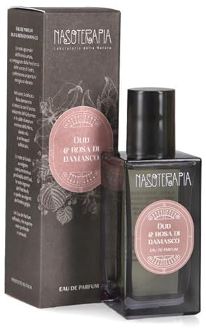 NASOTERAPIA Oud e Rosa di Damasco Eau de Parfum 50 ml - fragranza raffinata, che esprime note profonde e sensuali