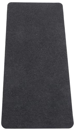 FONDOTIN Grand Tapis de Souris en Feutre Feutrine Desk Pad sous-Main de Jeu Dark Grey