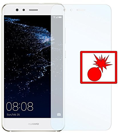 Slabo 2 x Panzerschutzfolie für Huawei P10 Lite Panzerfolie Displayschutzfolie Schutzfolie Folie Shockproof KLAR